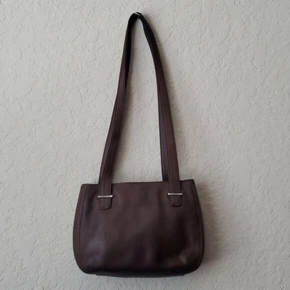 VTG Vintage FOSSIL Brown Shoulder bag - Picture 1 of 8